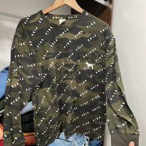 PINK camo long sleeve
